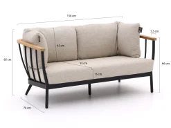 Apple Bee Condor Gartensofa 2-Sitzer 150 cm
