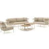 Apple Bee Condor Sessel-Sofa Lounge-Set 6-teilig 6-Sitzer