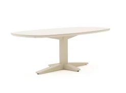 Apple Bee Condor/Zanzibar dänisch oval 220 cm Gartenmöbel-Set 7-teilig