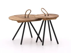 Apple Bee Elle Loungetisch ø 60 (h: 40 cm)/ø 40 (h: 45 cm)