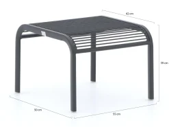 Apple Bee Hawaii Gartenhocker 50x55 cm rope