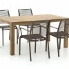 Apple Bee Hawaii/ROUGH-S 160 cm Gartenmöbel-Set 5-teilig stapelbar
