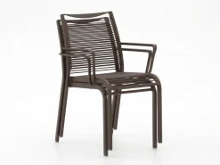 Apple Bee Hawaii/ROUGH-S 160 cm Gartenmöbel-Set 5-teilig stapelbar