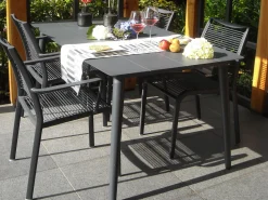 Apple Bee Hawaii/ROUGH-S 220 cm Gartenmöbel-Set 7-teilig stapelbar