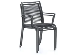 Apple Bee Hawaii/ROUGH-S 220 cm Gartenmöbel-Set 7-teilig stapelbar