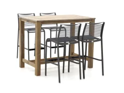 Apple Bee Hawaii/ROUGH-X 135 cm Gartenbar-Set 5-teilig