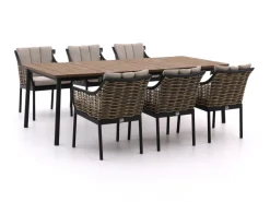 Apple Bee Milou 240 cm Gartenmöbel-Set 7-teilig