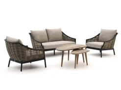 Apple Bee Milou/ROUGH-K Sessel-Sofa Lounge-Set 5-teilig