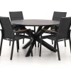 Bellagio Albinea/Lodola ø130cm dining tuinset 5-delig stapelbaar