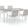 Bellagio Anzio/Fidenza 183 cm Gartenmöbel-Set 5-teilig stapelbar