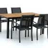 Bellagio Anzio/Fidenza 160 cm Gartenmöbel-Set 5-teilig stapelbar