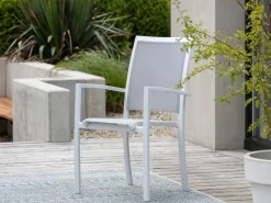 Bellagio Anzio/Lodola ø 130 cm Gartenmöbel-Set 5-teilig stapelbar