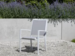 Bellagio Anzio/Menzano 220 cm Gartenmöbel-Set 7-teilig stapelbar