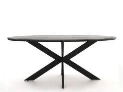 Bellagio Avenza/Fidenza oval 180 cm Gartenmöbel-Set 5-teilig verstellbar