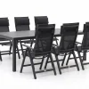 Bellagio Avenza/Menzano 220 cm Gartenmöbel-Set 7-teilig verstellbar