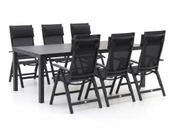 Bellagio Avenza/Menzano 220 cm Gartenmöbel-Set 7-teilig verstellbar
