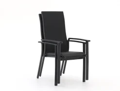 Bellagio Avio/Fidenza 160 cm Gartenmöbel-Set 5-teilig stapelbar