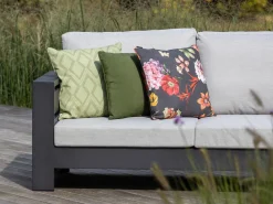 Bellagio Avolo/Cosiraw 120 cm Ecklounge-Set mit Feuertisch 3-teilig rechts