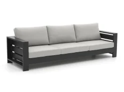 Bellagio Avolo/Cosiraw 120 cm Ecklounge-Set mit Feuertisch 3-teilig rechts