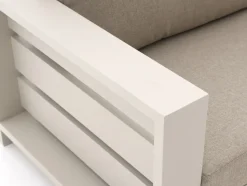 Bellagio Avolo/Cosiraw 100 cm Ecklounge-Set 3-teilig links 6-Sitzer