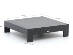 Bellagio Avolo Loungetisch 100x100x26 cm