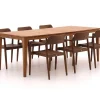 Bellagio Balba/Bruca 220 cm Gartenmöbel-Set 7-teilig stapelbar