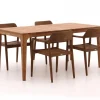 Bellagio Balba/Bruca 170 cm Gartenmöbel-Set 5-teilig stapelbar