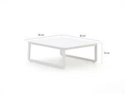 Bellagio Bertinoro Loungetisch 85x85x32 cm