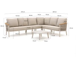 Bellagio Birgi Novo Ecklounge-Set 5-teilig