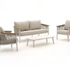 Bellagio Birgi Novo Sessel-Sofa Lounge-Set 4-teilig