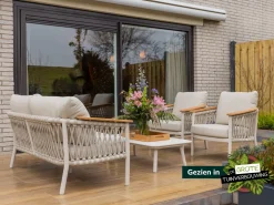 Bellagio Birgi Novo Sessel-Sofa Lounge-Set 4-teilig