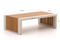 Bellagio Bisenzio lounge Loungetisc 125x75x40 cm