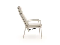 Bellagio Bondeno/Sestino 160 cm Gartenmöbel-Set 5-teilig verstellbar