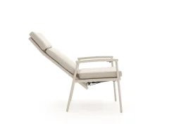 Bellagio Bondeno/Sestino 160 cm Gartenmöbel-Set 5-teilig verstellbar