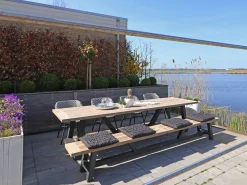 Bellagio Bresimo 330 cm Picknick Sitzgruppe 3-teilig