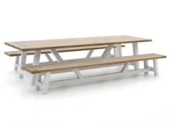 Bellagio Bresimo 330 cm Picknick Sitzgruppe 3-teilig