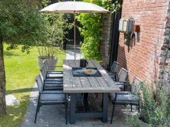 Bellagio Bresimo Gartentisch 260x100 cm