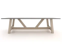 Bellagio Bresimo Gartentisch 260x100 cm