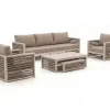 Bellagio Cadora Sessel-Sofa Lounge-Set 5-teilig 5-Sitzer
