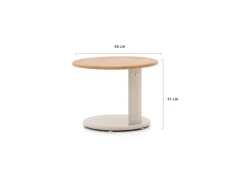 Bellagio Calcinelli Loungetisch 56x56x41 cm