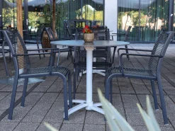 Bellagio Canzo Gartentisch klappbar ø 80 cm (h:73 cm)
