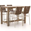 Bellagio Caronia/ROUGH-X 135 cm Gartenbar-Set 5-teilig stapelbar