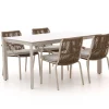 Bellagio Caronia/Sestino 160 cm Gartenmöbel-Set 5-teilig stapelbar