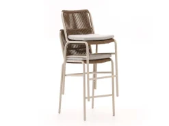 Bellagio Caronia/Trecenta 75 cm Gartenbar-Set 3-teilig stapelbar