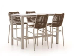 Bellagio Caronia/Trecenta 150 cm Gartenbar-Set 5-teilig stapelbar