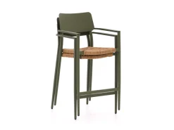 Bellagio Cino 175 cm Gartenbar-Set 5-Teilig Stapelbar