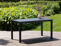 Bellagio Cino/Menzano 160 cm Gartenmöbel-Set 5-teilig stapelbar
