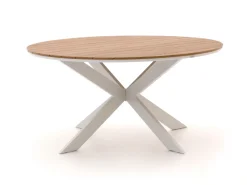 Bellagio Dranera/Fidenza ø 149 cm Gartenmöbel-Set 6-teilig stapelbar