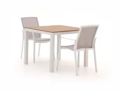 Bellagio Dranera/Fidenza 90 cm Gartenmöbel-Set 3-teilig stapelbar