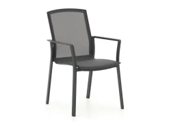 Bellagio Dranera/Lodola ø 130 cm Gartenmöbel-Set 5-teilig stapelbar